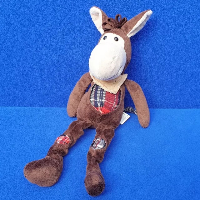 Tedi Esel Stofftier 30 Cm Kuscheltier Braun Donkey Schlenker Plüschtier