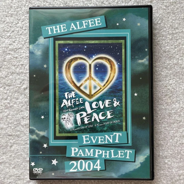 THE ALFEE 2004 23Rd Summer DVD Brochure s5 $204.54 - PicClick AU