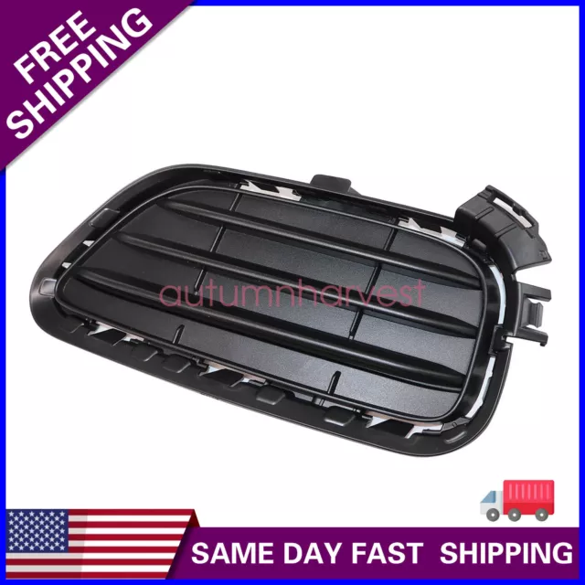 For BMW X3 2017 Black Bumper Cover Grille Passenger Side Front Lower Textured