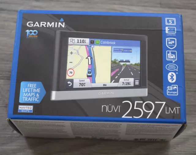 Garmin Nüvi 2597 Lmt Gps Navigation Europa 45 Kostenlose Kartenupdates