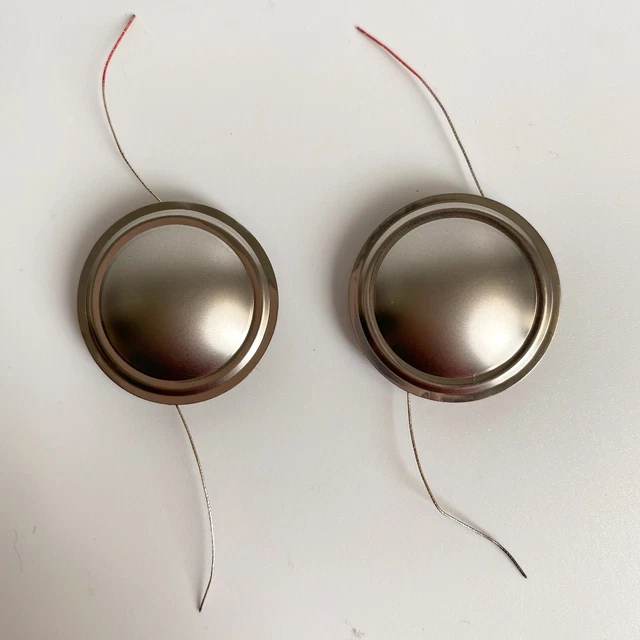 2 REPLACEMENT SILK Dome Diaphragms For B & W TW 26 Vintage Tweeter 8 26mm VCL £28.79 - UK
