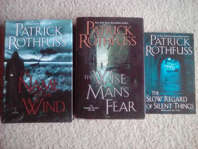 PATRICK ROTHFUSS~KINGKILLER CHRONICLES: Name Of The Wind,The Wise Man's ...