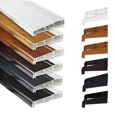 Seuil Extérieur PVC Eurocell 150 Mm Pour Porte/fenêtre UPVC - Longueur 1,35 M
