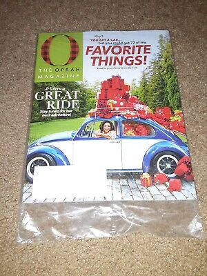 O The Oprah Magazine December 2020 FAVORITE THINGS ISSUE -- WIN -- MORE