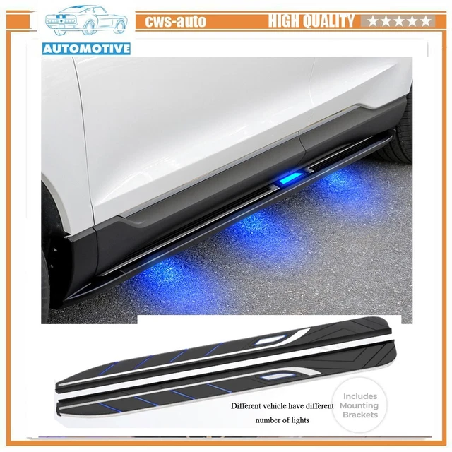 RUNNING BOARDS FITS For Hyundai Santa Cruz 20222024 Side Step with LED