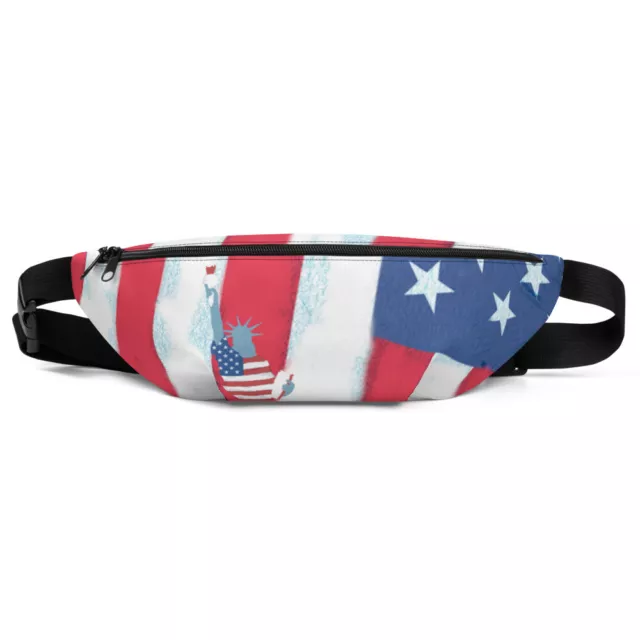 Fanny Pack "Statue of Liberty USA Flag" Fanny Pack