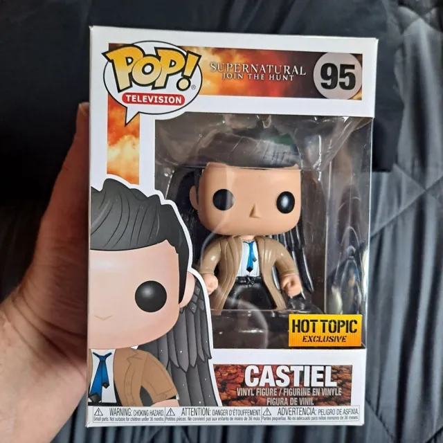 Funko POP! TV:Supernatural 95# Castiel With Wings Gifts Toys Vinyl Action Figure