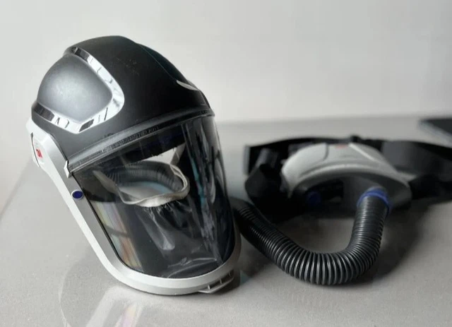 3M VERSAFLO TR-300+ Respirator and M-300 Helmet EUR 259,32 - PicClick DE