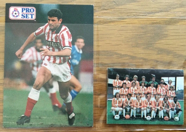 Lot D'autocollants Panini Football 77 - Stoke City & Sheffield Utd - Neufs Inutilisés