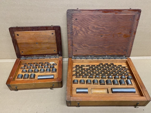 2 Set Of Round Space Block Gauges - Machinist Measurement Tool Machine Shop