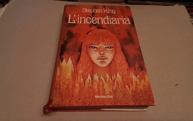 Stephen King , L’incendiaria, Edizione Euroclub 1983, 22mg26