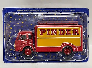 1/50  COLLECTION HERITAGE PINDER  CAMION SIMCA PINDER SUR GLACE