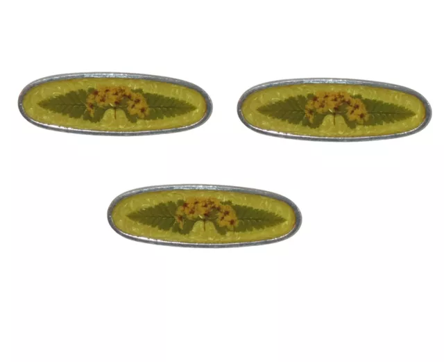 3 Vintage Drawer Pull Handle Furniture Pressed Flower Hardware Accessory Exchang