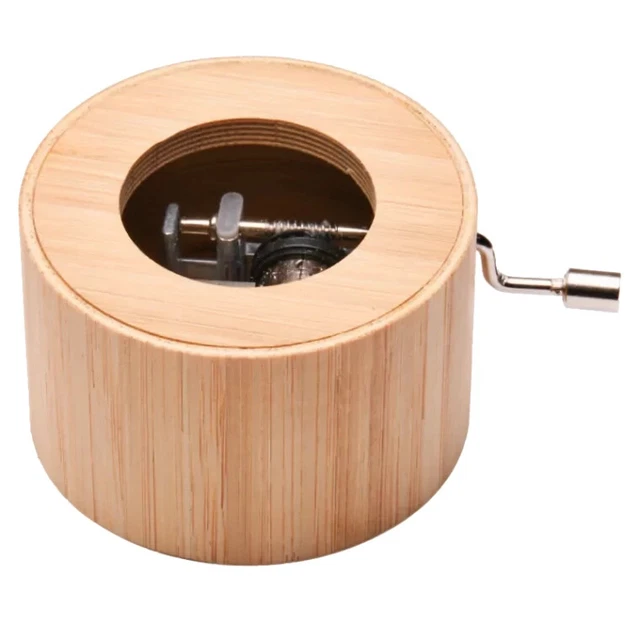 Spieluhr Bambus Greensleeves - Gelandget Musikwerk 18 Zungen Made Germany