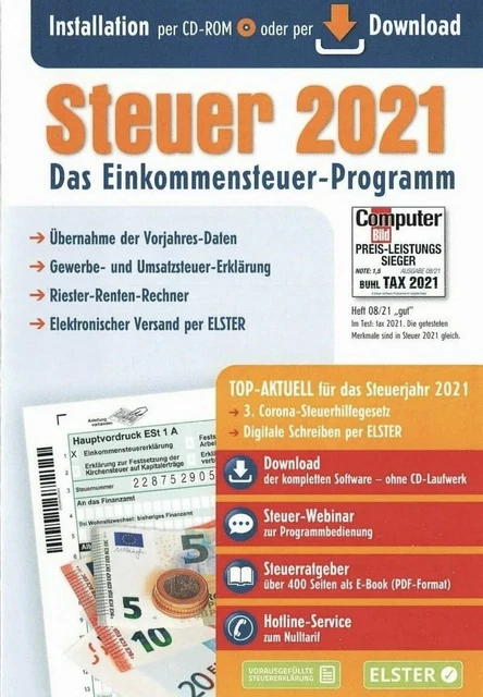 Steuer 2021 Aldi Download Ohne Cd Installieren