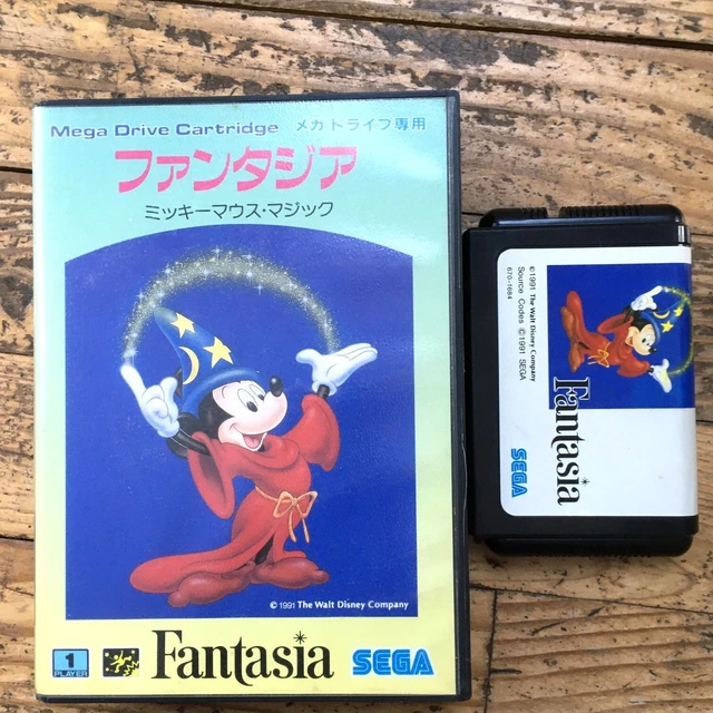 fantasia genesis authentique version originale sega megadrive