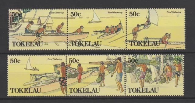 1989 Tokelau Artisanat 6 Valeurs MNH MF96509