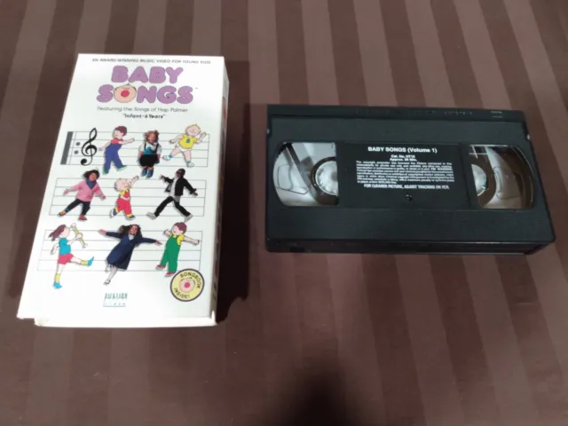 BABY SONGS HAP Palmer VHS Includes Songbook Children’s Music Video VTG ...