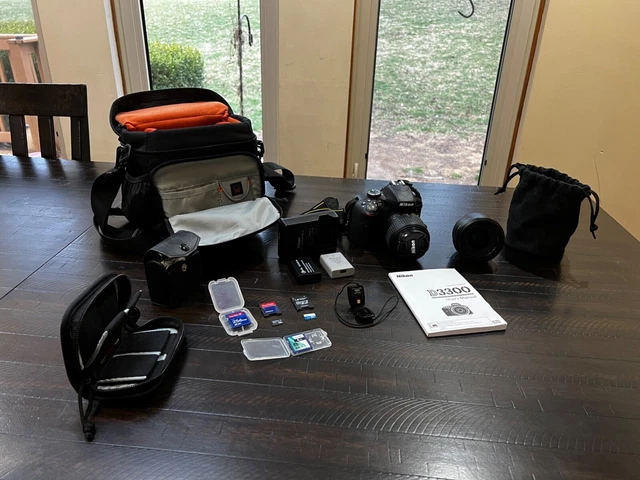 Nikon D3300 24.2MP Digital SLR Camera Kit + Lots of Extras