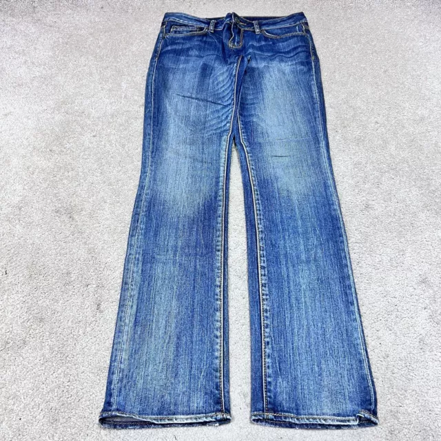Buffalo David Bitton Jeans Gitane Straight Leg Pockets Blue Women’s Size 29