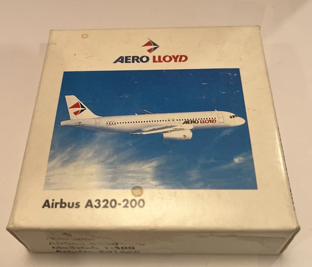 Maquette Avion Herpa Wings 501682 Airbus A320 Condor, échelle 1/500, Vintage, Boîte D'origine