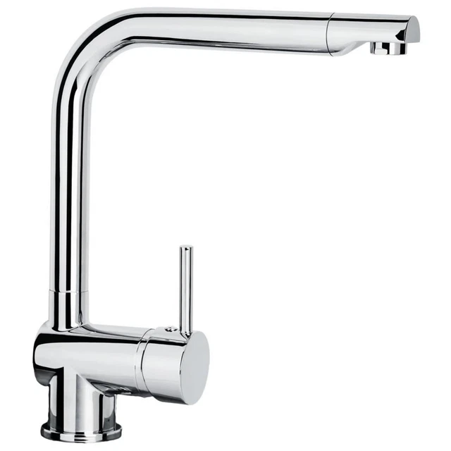 Wellwater Spültischarmatur "MUNDO" Küche Armatur schwenkbarer Auslauf  Ecoclick
