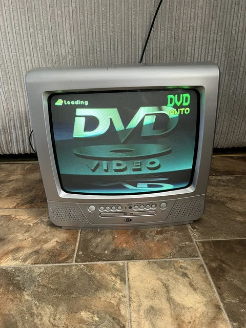 DURABRAND P14C 14& TV/DVD Combo Retro Gaming CRT TV Tested And Working ...
