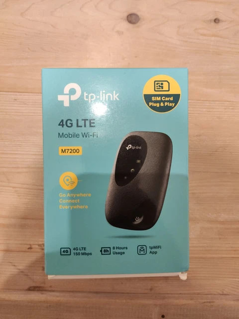 TP-LINK M7200 ROUTER MOBILE HOTSPOT PORTATILE SAPONETTA WIFI 4G LTE CAT4 150Mbp