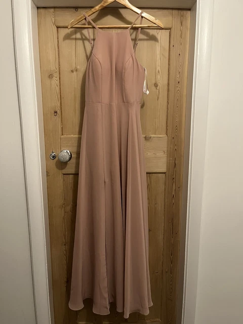JJS HOUSE BRIDESMAID Prom dress Dusty rose UK 6 BNWT 50.00