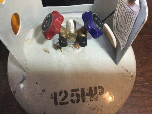 refrigerant recovery reclaim cylinder tank