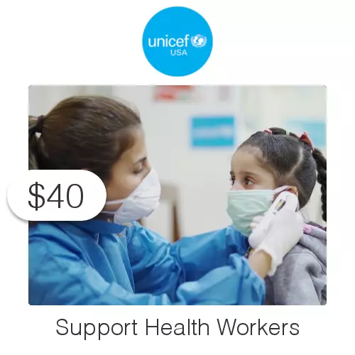 $40 Charitable Donation For: Supporting Health Workers