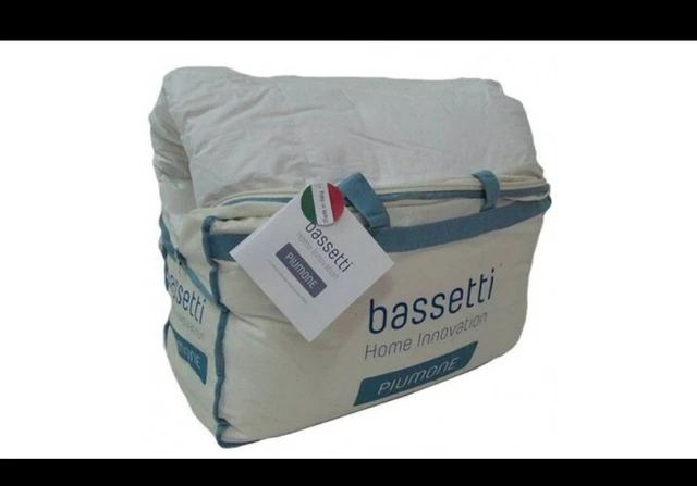 Bassetti Trapunta Piumone Anallergico Matrimoniale, 250x200cm, 15 Time