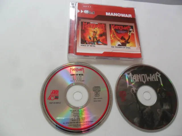 Manowar - Kings of Metal/Triumph of Steel (2CD 2008) Heavy Metal