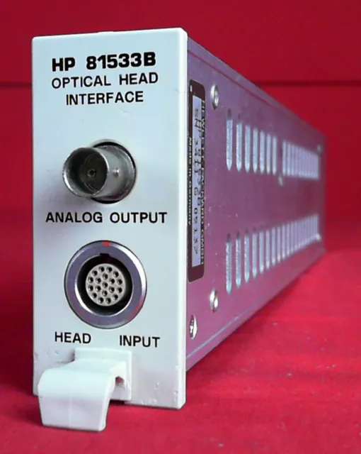 HP - Agilent - Keysight 81533B Optical Head Interface Module