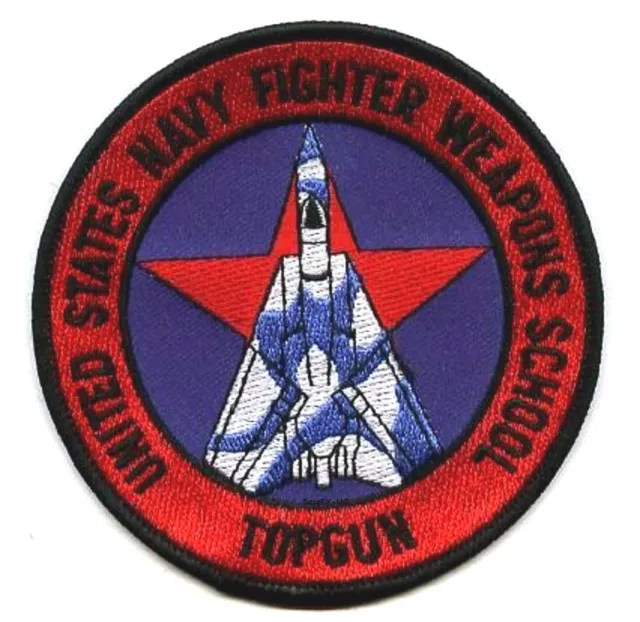 TOP GUN PATCH ADVERSARY Navy Fighter Weapons School Graduate F14