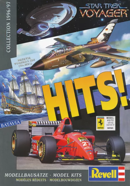 Revell Katalog 1996 1997 Hits Modellautos brochure model cars catalogue catalo