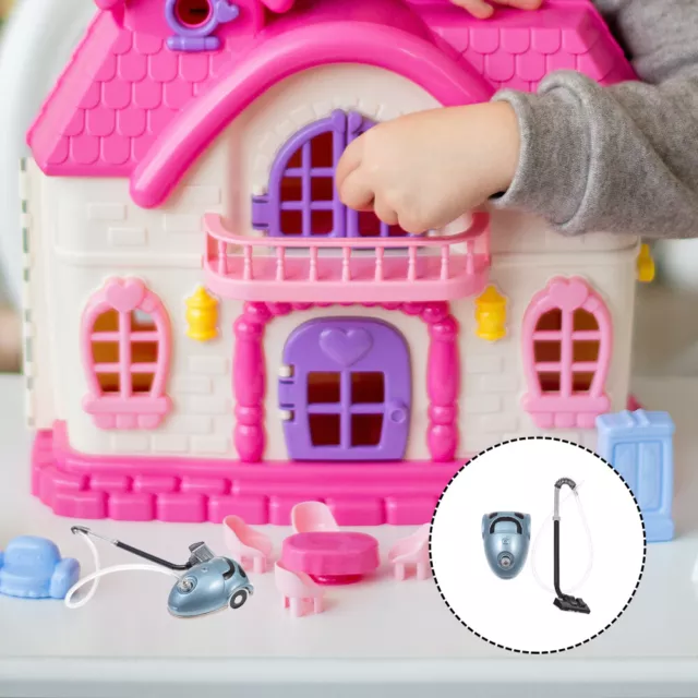 Giocattolo per bambini bambole spazzatrice in miniatura giocattolo educativo aspirapolvere
