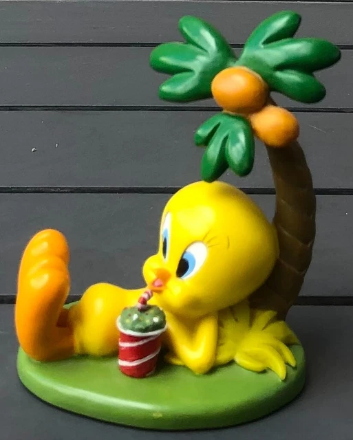LOONEY TOONS / TITI ET GROSMINET / TITI / RESINE / 9CM / VELO LOONEY TOONS / TITI ET GROSMINET / TITI / RESINE / 9CM / VELO