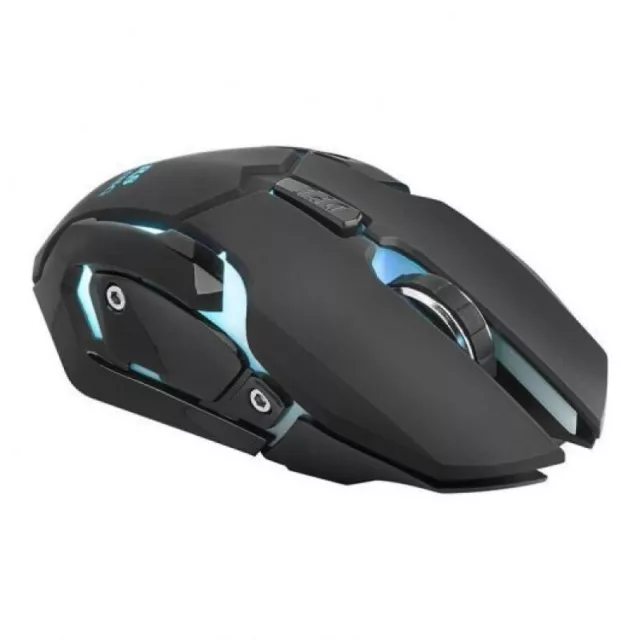 Mars Gaming MMW, Ratón Inalámbrico Gaming, 3200Dpi, RGB Flow, Wireless USB, LED 3