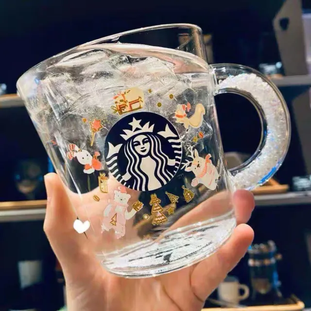Starbucks China - 50th Anniversary - 1. Glass Cup Set of 2 — USShoppingSOS