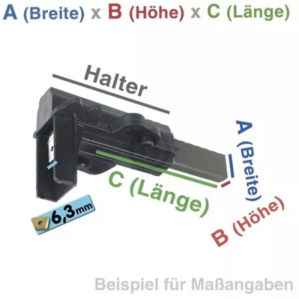 Kohlen wie Candy 49028930 für Motor Waschmaschine