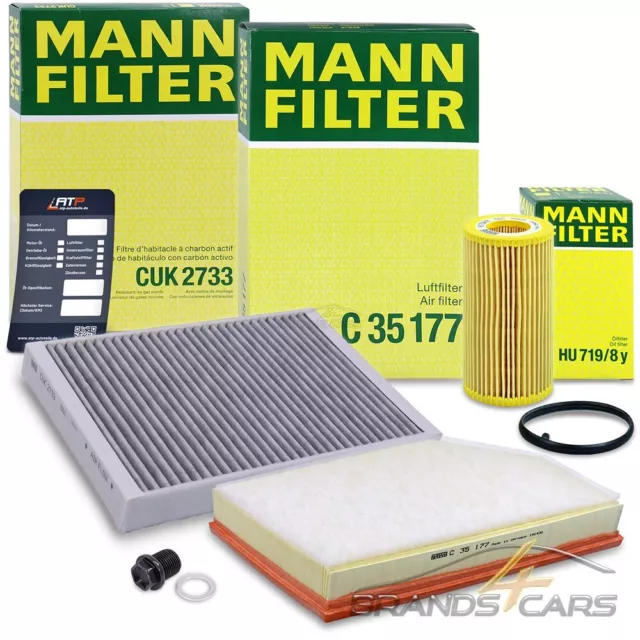 Mann-Filter Filtersatz A Für Volvo S60 S80 2 V60 1 V70 3 Xc60 Xc70 D3 D4 D5 2.4