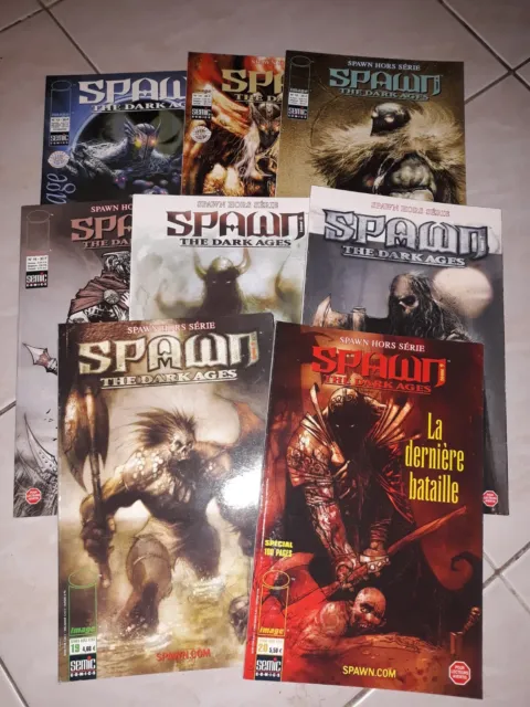 Spawn Hors Serie Lot De 8 Numeros Ttbe Semic Comics