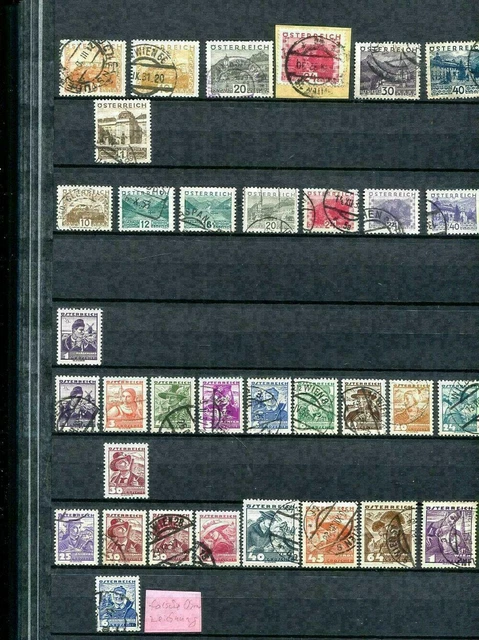 Österreich Kaiserreich - 1983 **/gest. Sammlung in Steckbuch 2