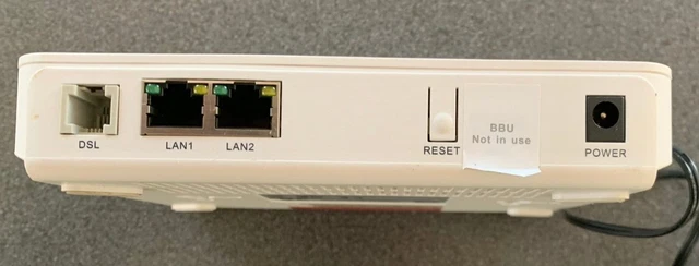 12v BT Openreach EchoLife HG612 Fibre Optic Modem 120 240v Power Supply