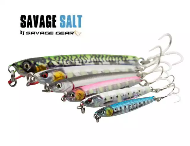 Savage Gear 3D Jig Minnow 40 Gr Artificiale Spinning Lure Esca Pesca Metal Shore