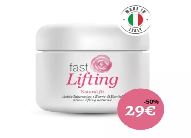 Fast Lifting ORIGINALE crema viso antirughe lifting anti age pelle più elastica