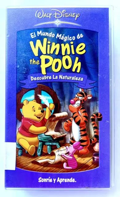 El Mundo Mágico De Winnie Pooh Descubre La Naturaleza Vhs