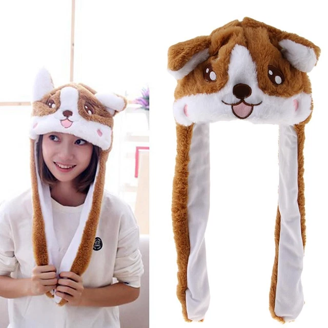 Adultes Enfants En Peluche Dessin Animé Garçon Oreilles D'animaux Bandeau Cadeau Fête D'anniversaire Jungle Décoration Cosplay Costume Chien Vache Tigre éléphant