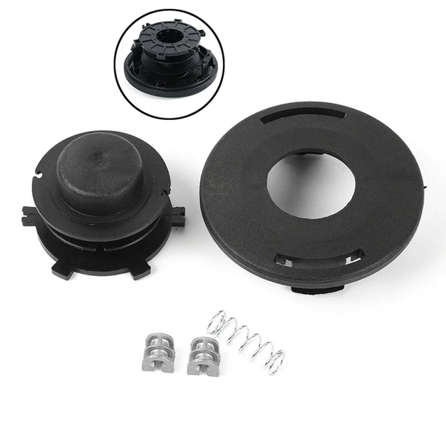 thumbnail image 2 of 6 Trimmer Spools + 6 Covers For Stihl 25-2 Heads - Fits FS55, FS80, FS90, FS100, FS110, FS120, FS130 2 of 4